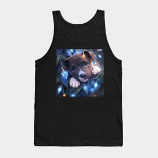 Enchanted Pit Bull Puppy Tank Top